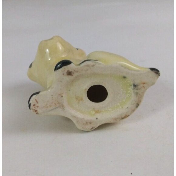 Vintage White Surprised Adorable Puppy Dog 2.25" Salt & Pepper Shakers Japan - Picture 13 of 13